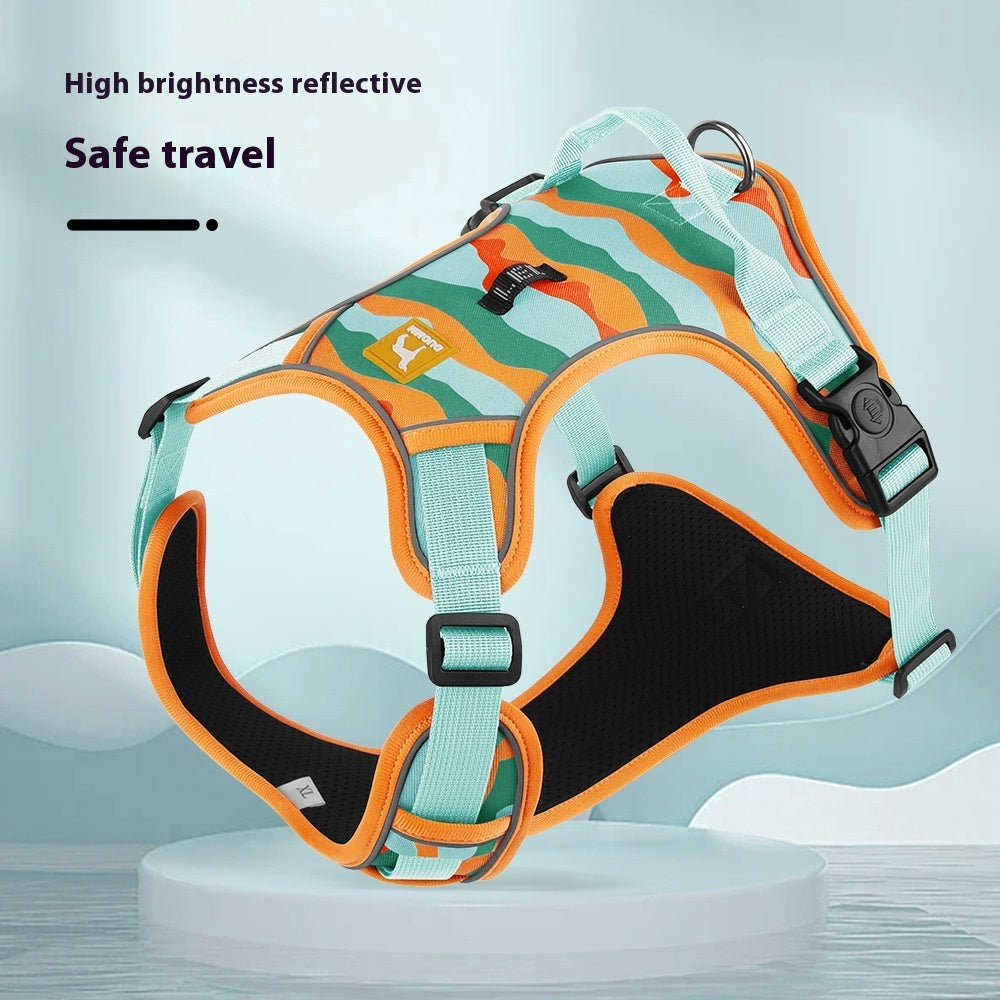 Reflective Dog Chest & Back Harness