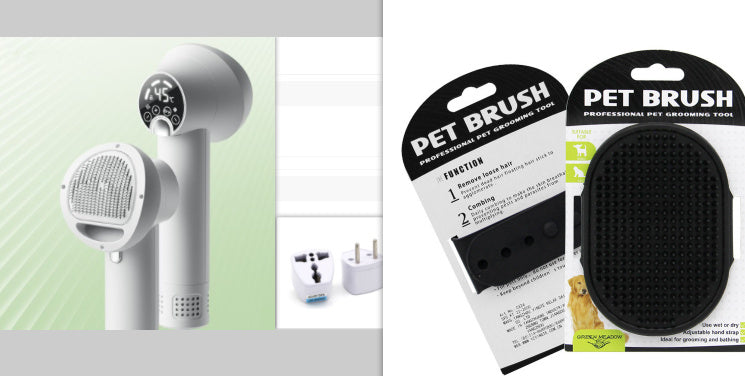 Pet Grooming Hair Dryer & Comb