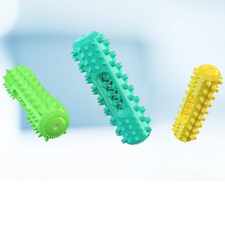 Pet Dog Teething Chew Stick with Toothbrush Feature