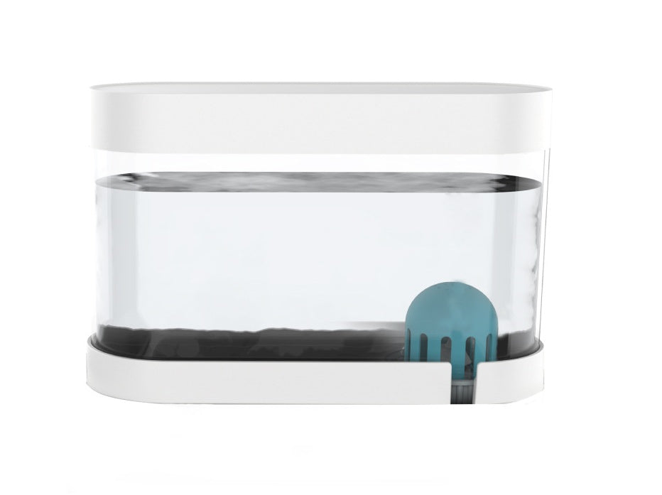 Pet Cat & Dog Bowl with Automatic Drinking Fountain