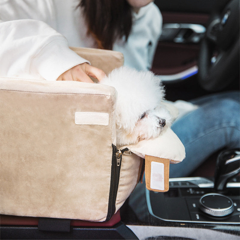 Pet Car Seat Carrier for Cats & Dogs