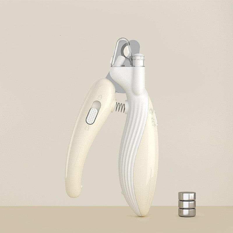 Electric Pet Nail Clippers with LED Light