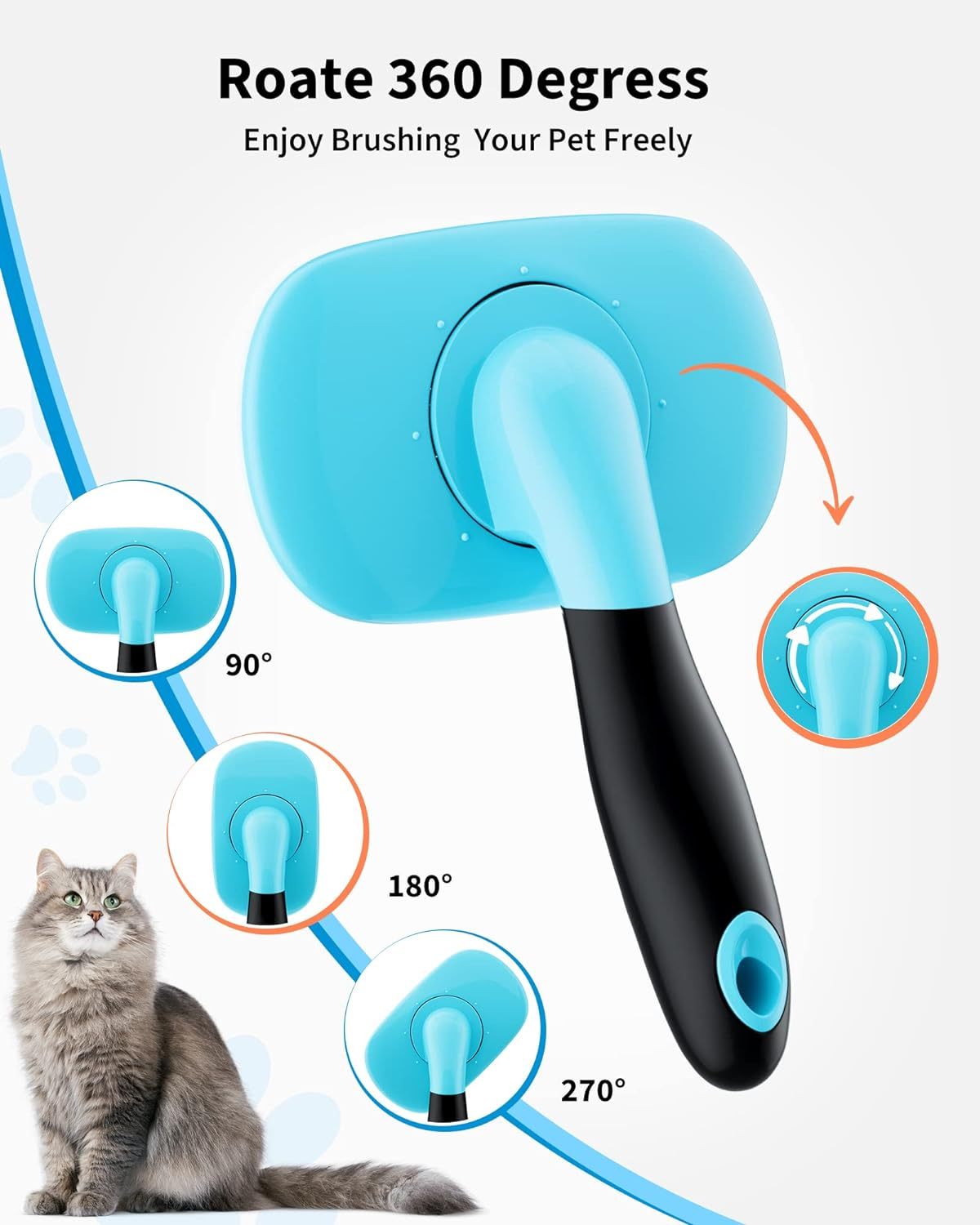 Pet Hair Remover Brush