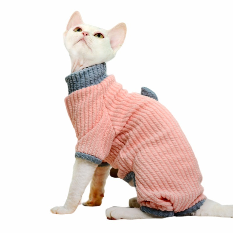 Chic Four-Legged Cat Outfit