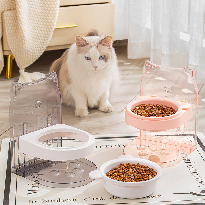 Cat Ear Bowl with Neck Protection