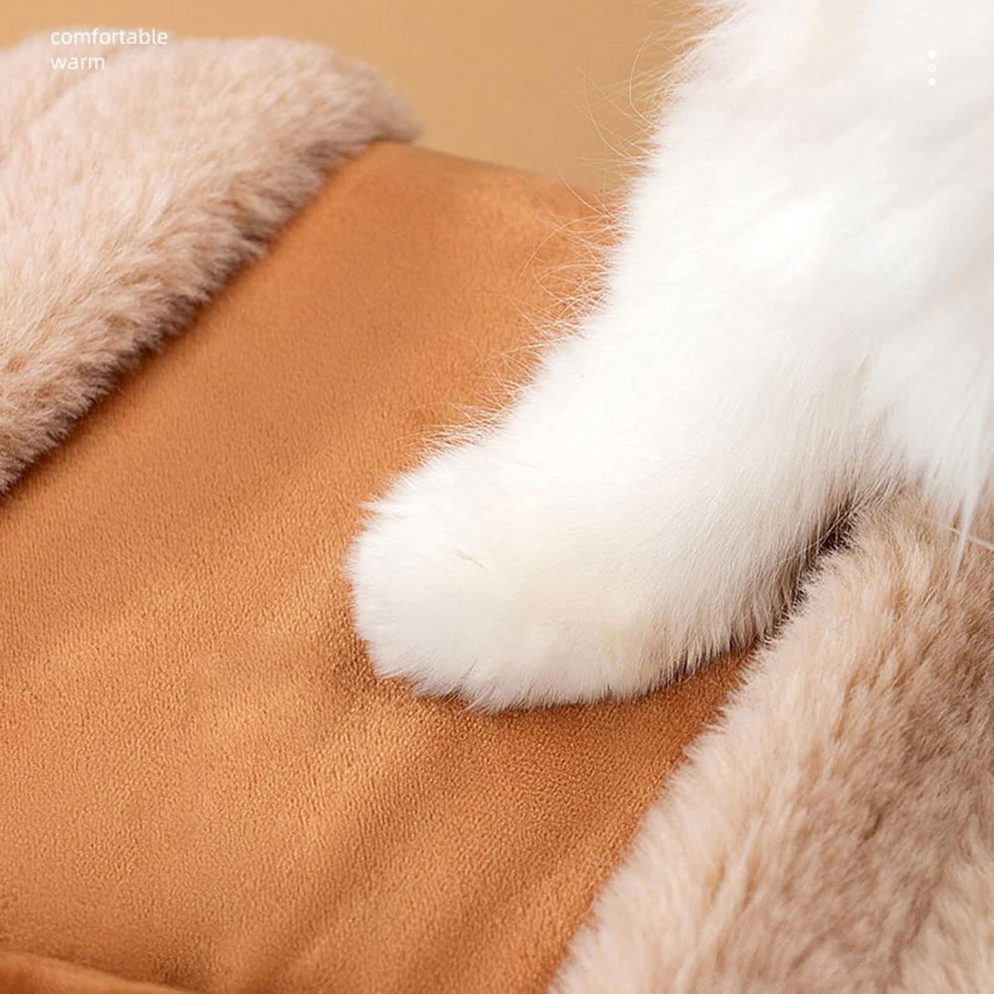 Cozy Reindeer Plush Pet Backpack Carrier