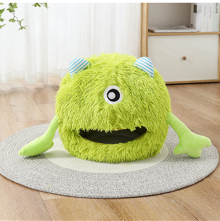 Fluffy Cat Bed for Indoor Cats