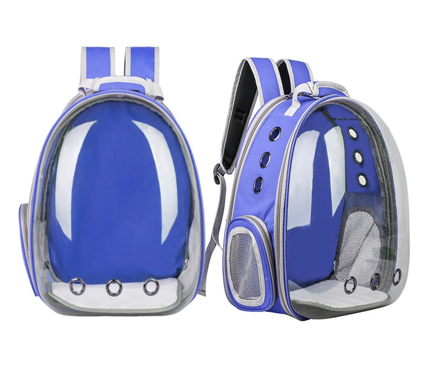 Trendy Transparent Space Capsule Pet Backpack