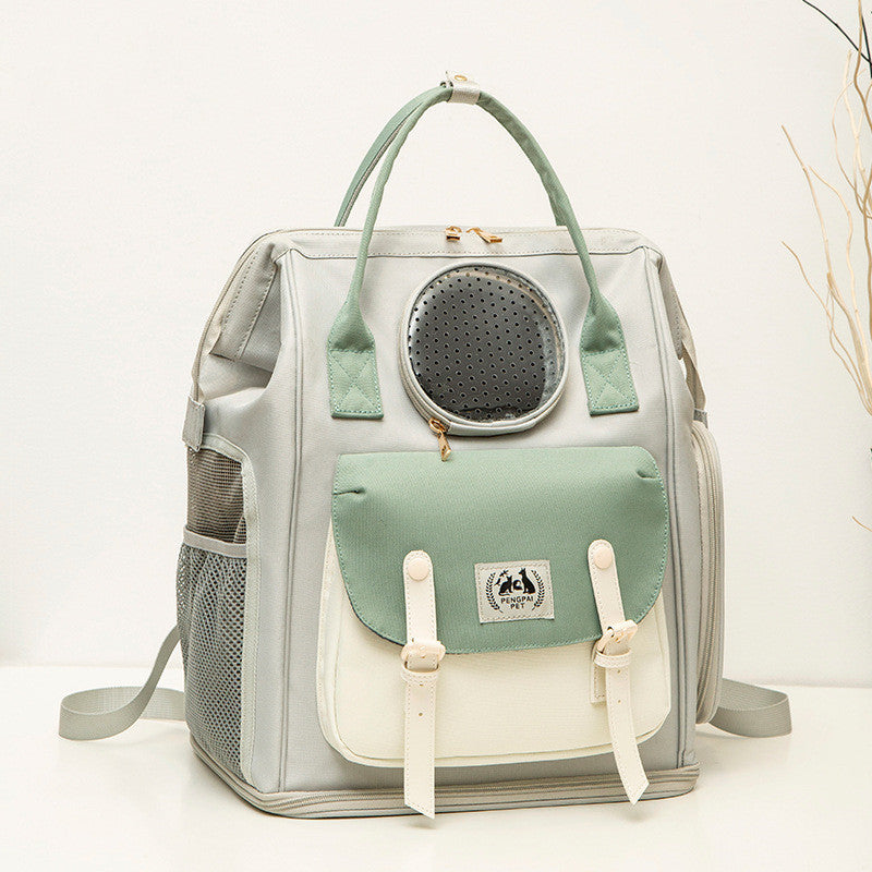 Large Capacity Breathable Portable Cat Backpack