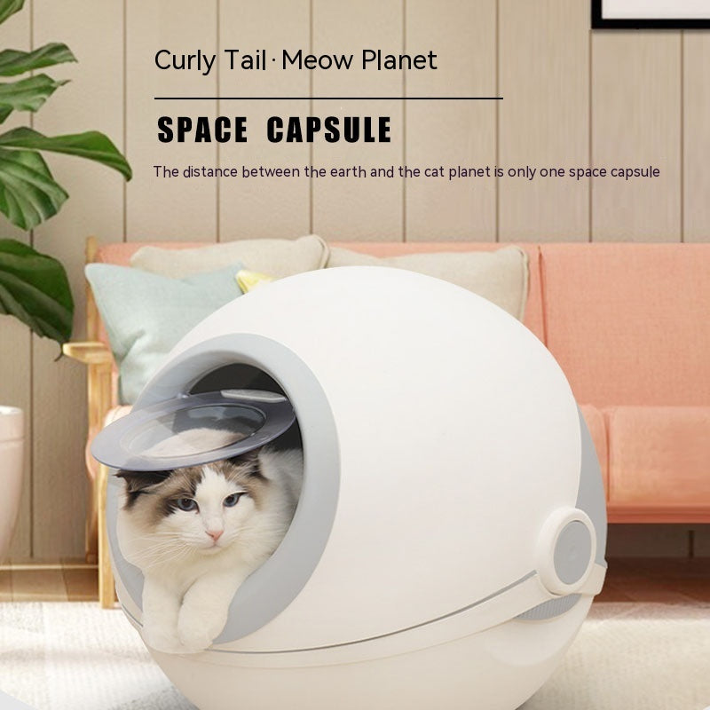Fully Enclosed Cat Toilet