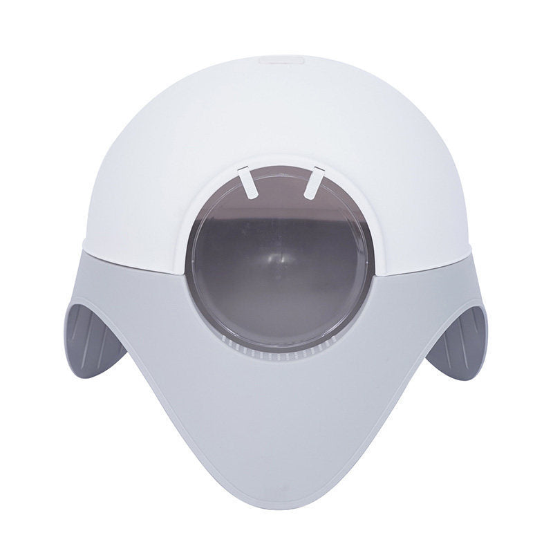 Fully Enclosed Large Cat Toilet