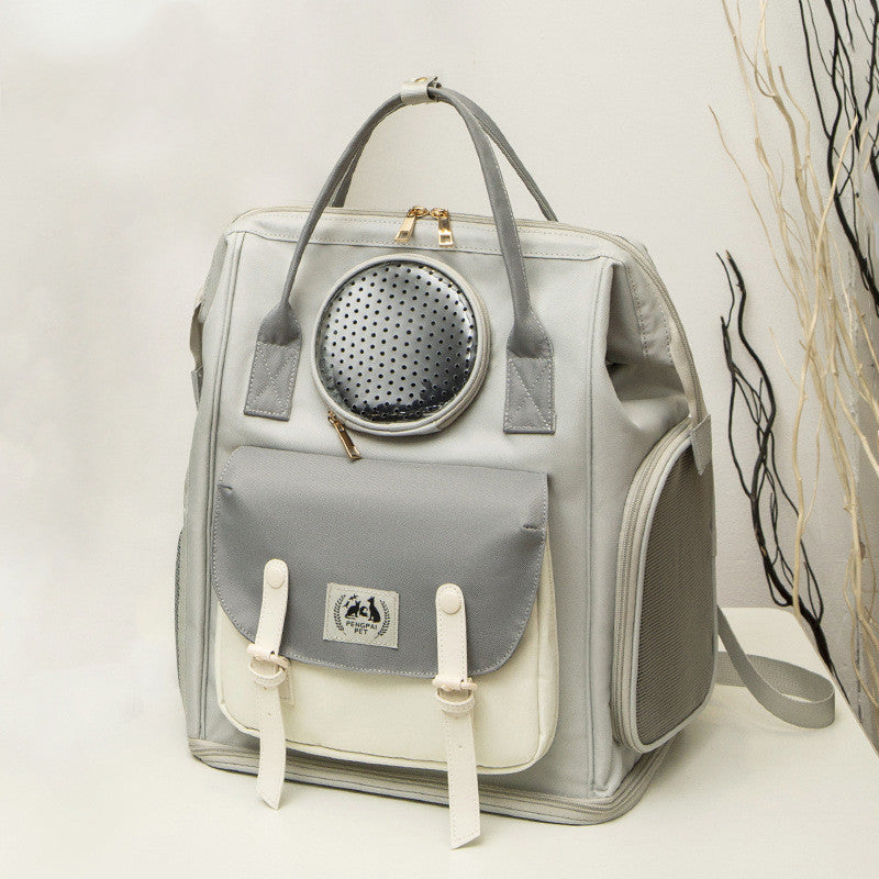 Large Capacity Breathable Portable Cat Backpack