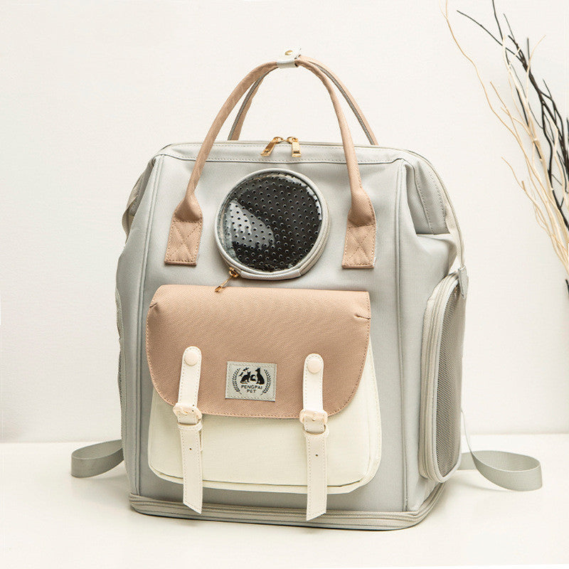 Large Capacity Breathable Portable Cat Backpack