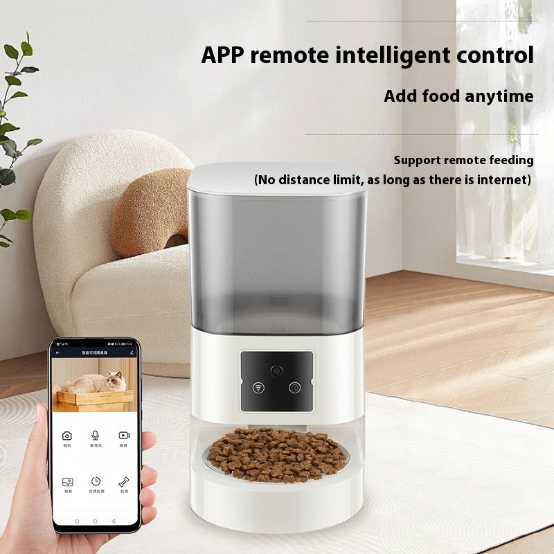 Automatic Pet Feeder with Timing & Quantitative Remote Control