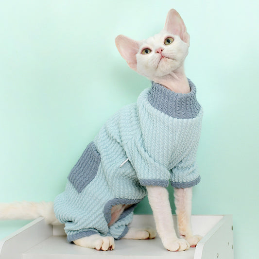 Chic Four-Legged Cat Outfit