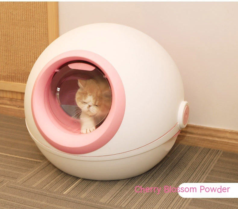 Fully Enclosed Cat Toilet