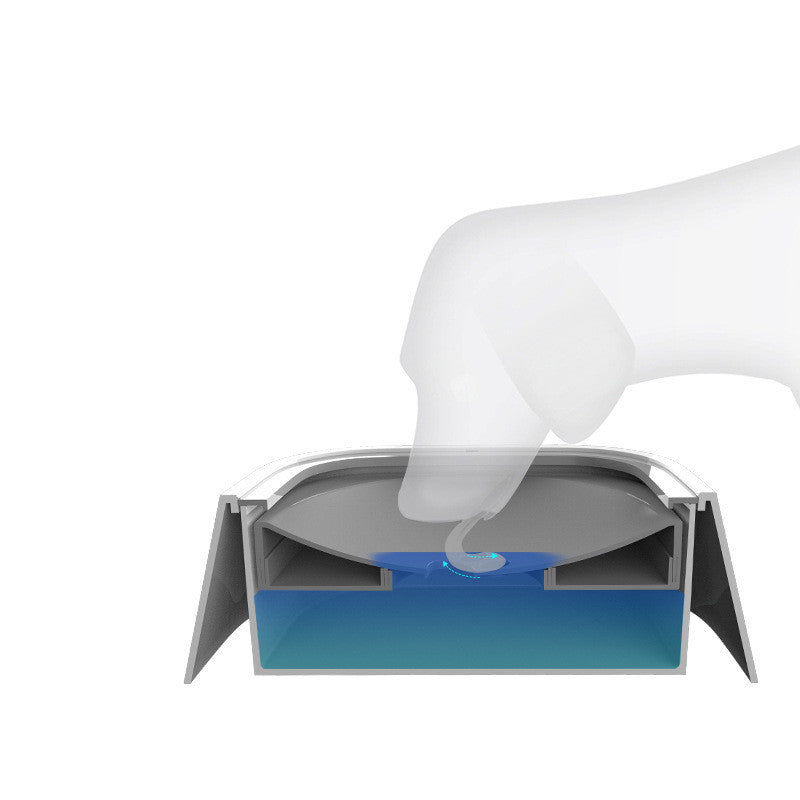 1.5L Portable Floating Water Bowl