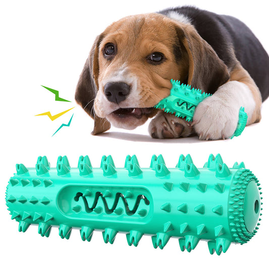 Pet Dog Teething Chew Stick with Toothbrush Feature
