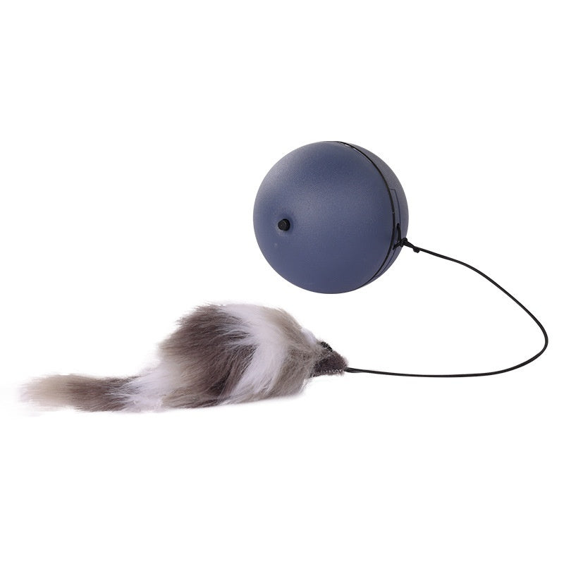 Interactive Electric Mouse Teaser Ball for Cats