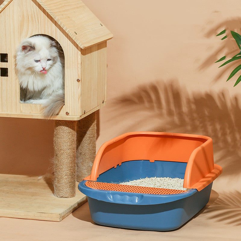 All-in-One Fully Enclosed Cat Litter Box