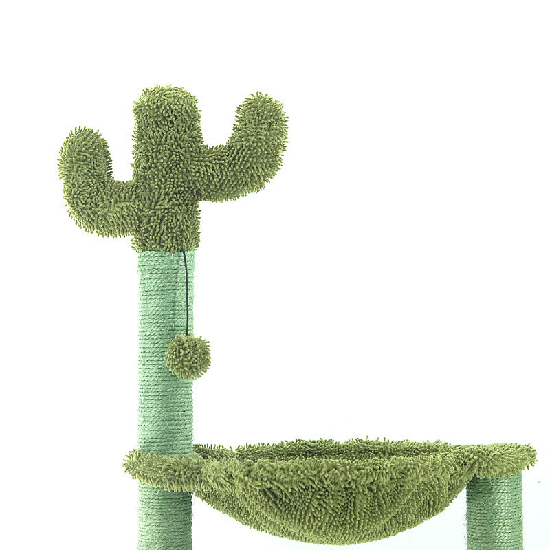 Sisal Cactus Cat Tree with Hammock