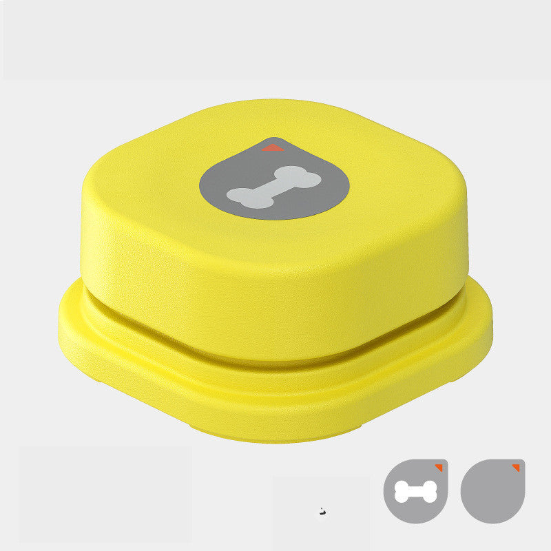 Pet Talking Button Toy – 4 Colors, Recordable & Interactive