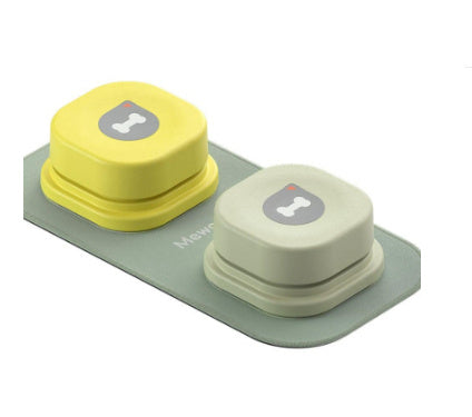 Pet Talking Button Toy – 4 Colors, Recordable & Interactive