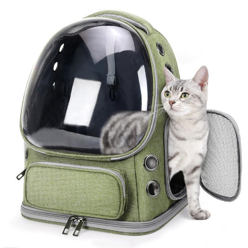 Portable Transparent Space Capsule Backpack