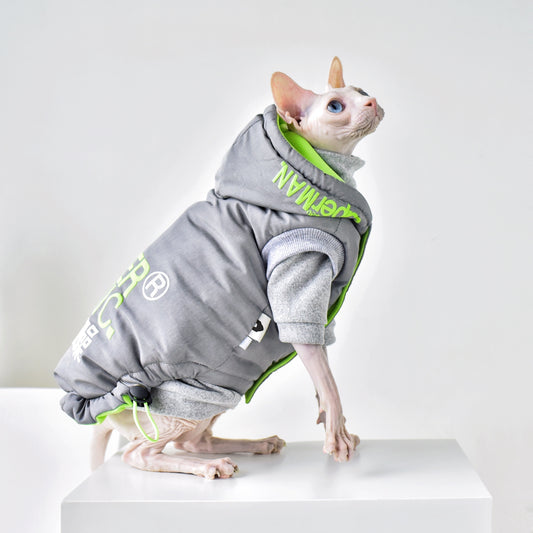 Winter Coat for Hairless Cats