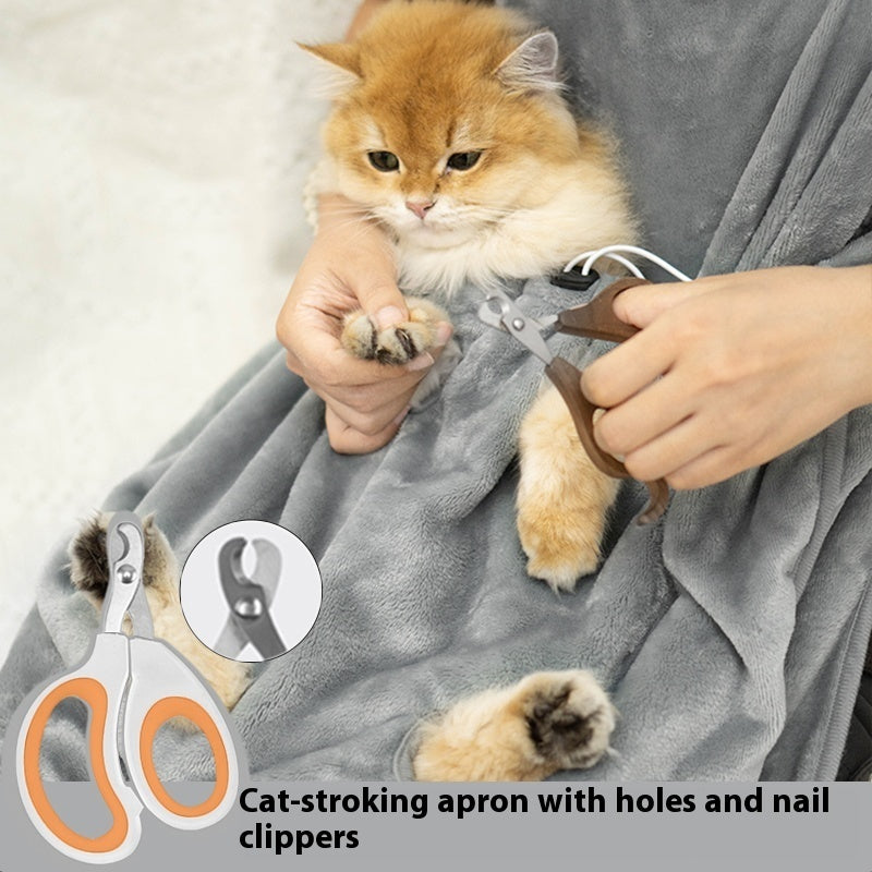 Fur-Repellent Cat Grooming Clothes