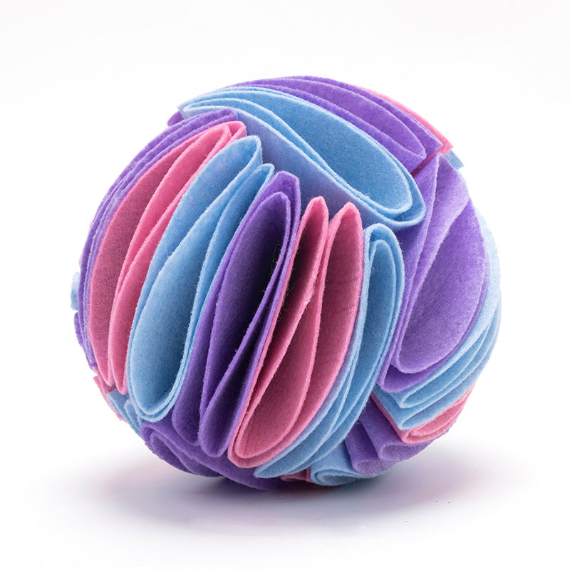 Foldable Dog Snuffle Ball – IQ Boosting Training Toy