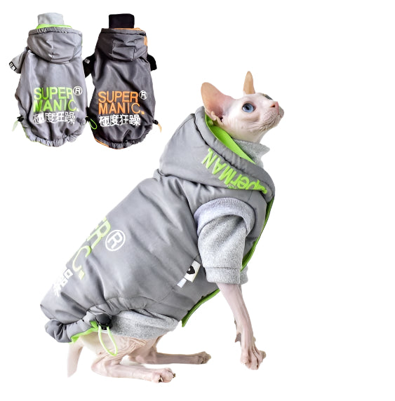 Winter Coat for Hairless Cats