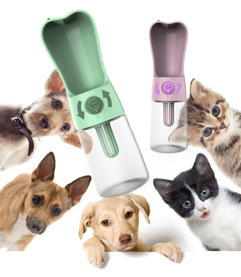 Pet Dog Water Bottle Portable Feeder
