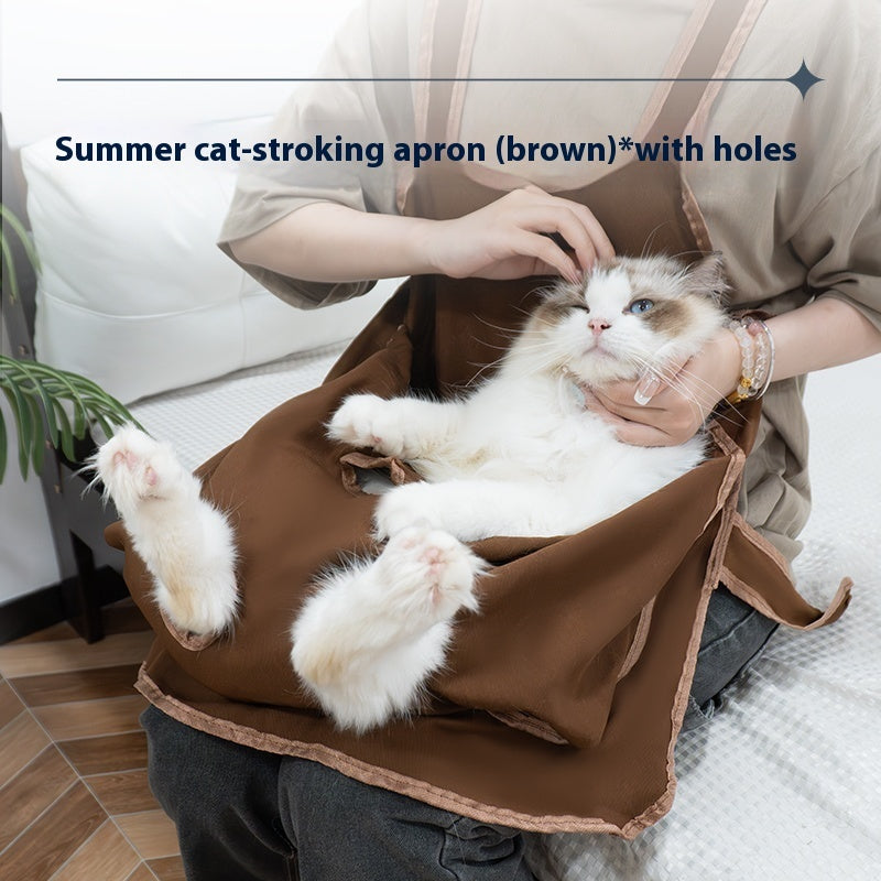 Fur-Repellent Cat Grooming Clothes