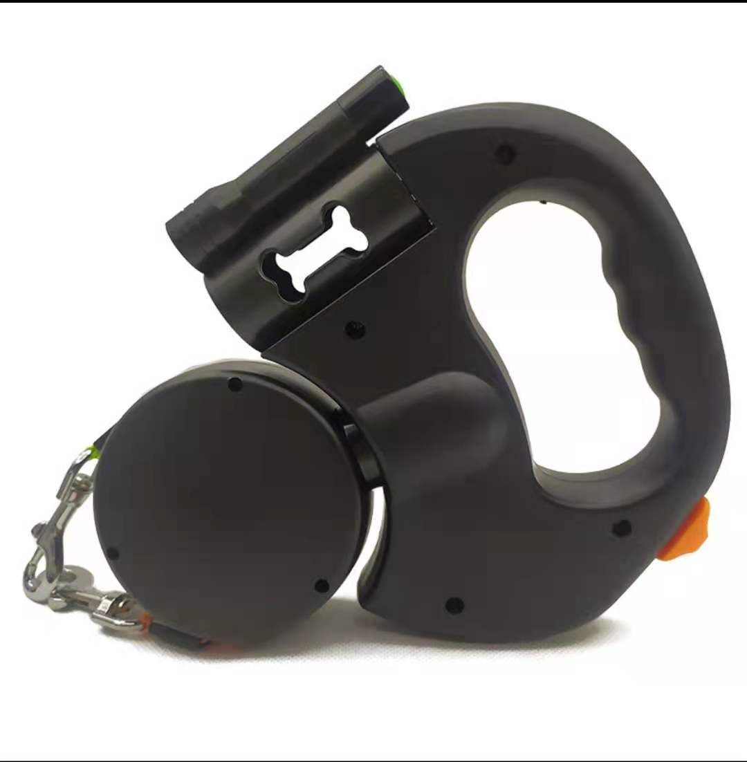 Retractable Reflective Dual Dog Leash