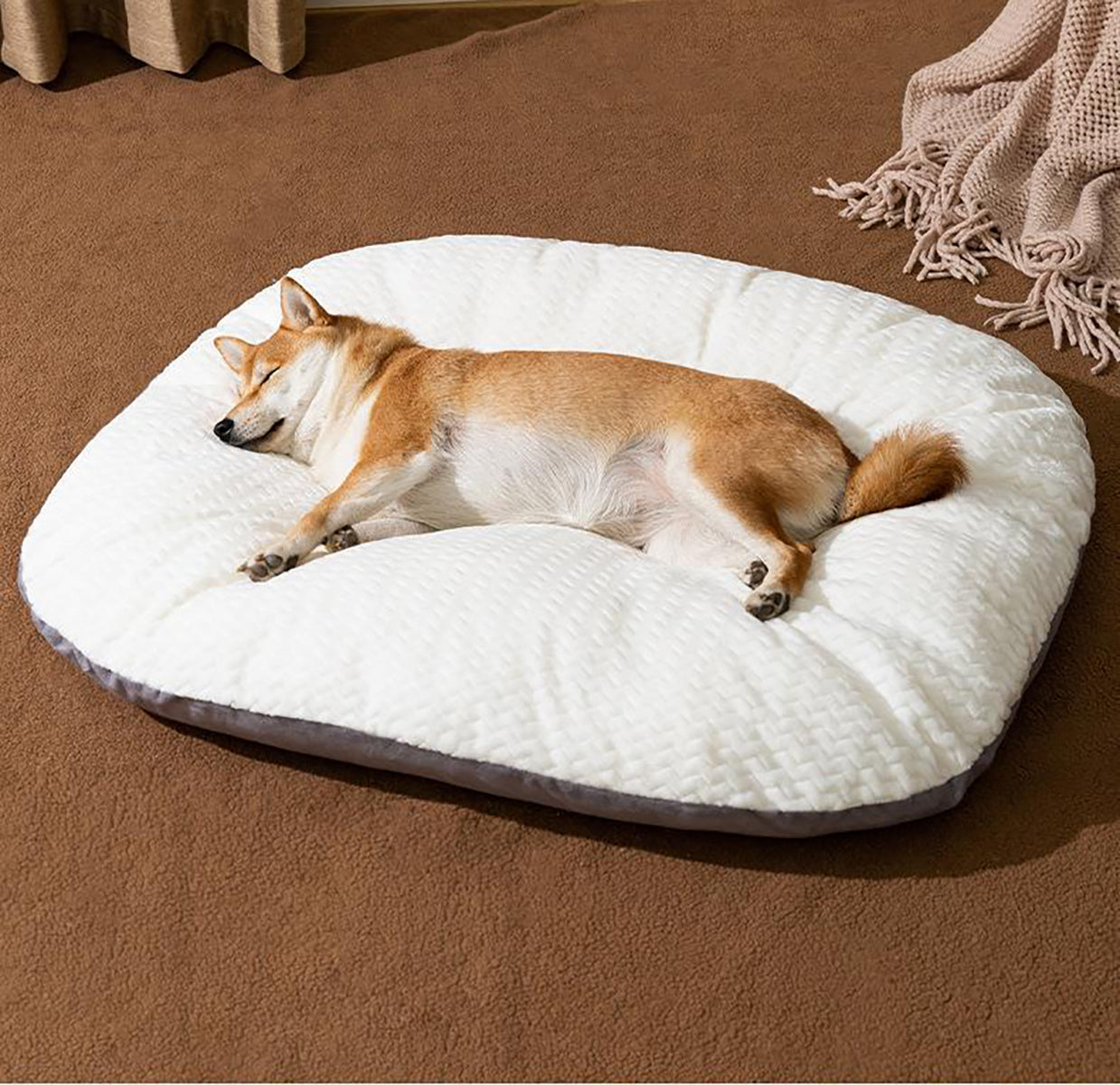 Oval Shape Cushion for Large Dogs