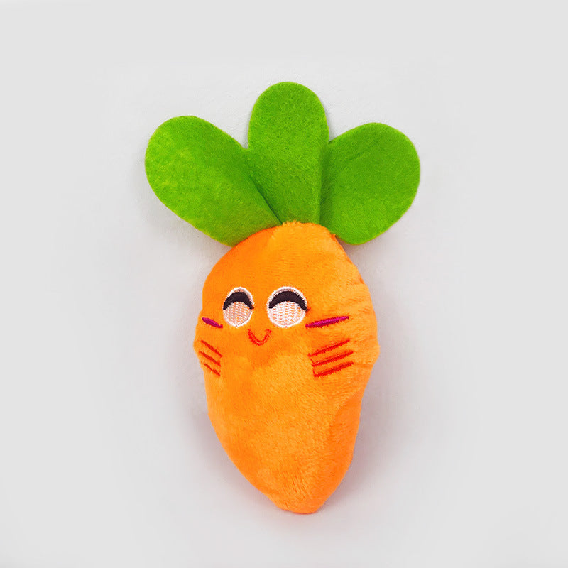 Soft Carrot Chew Toy