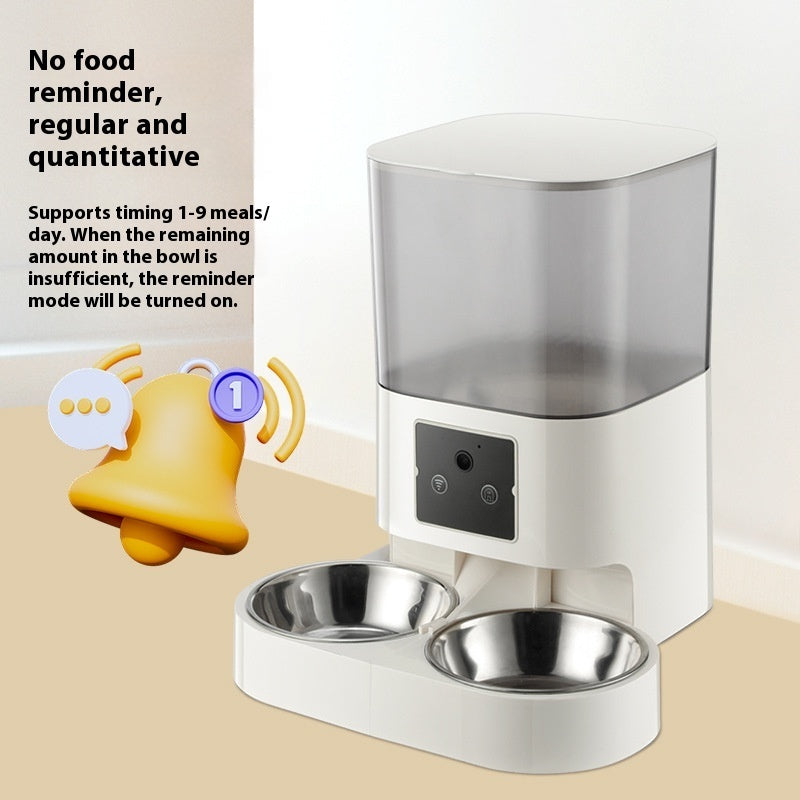 Automatic Pet Feeder with Timing & Quantitative Remote Control