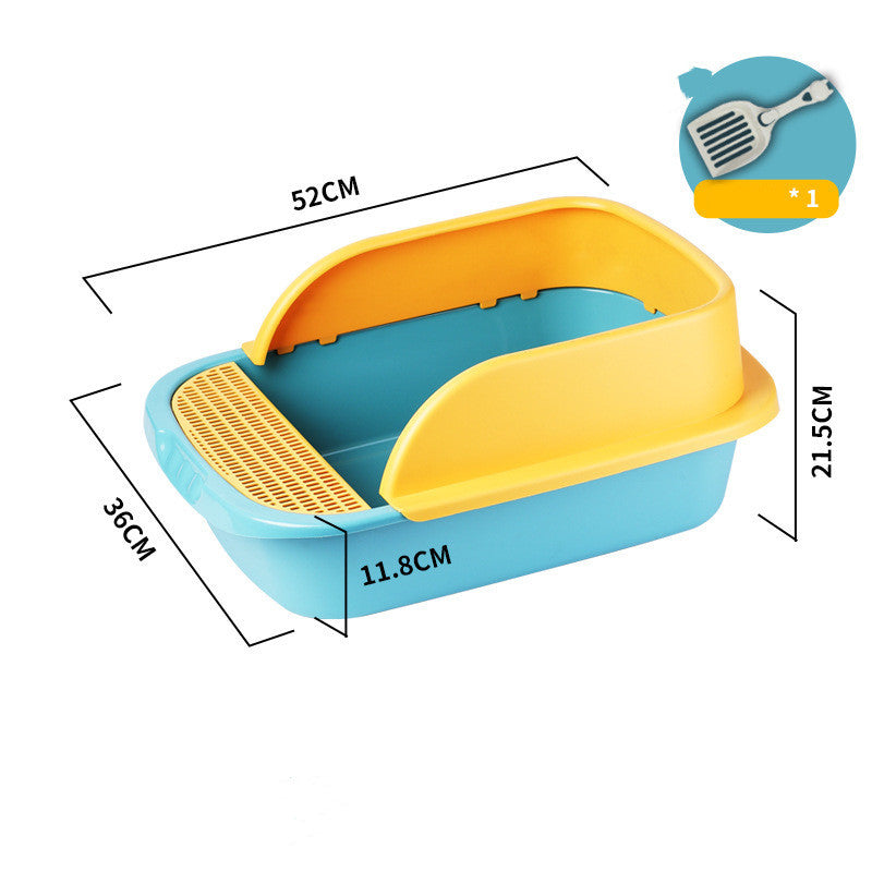 All-in-One Fully Enclosed Cat Litter Box