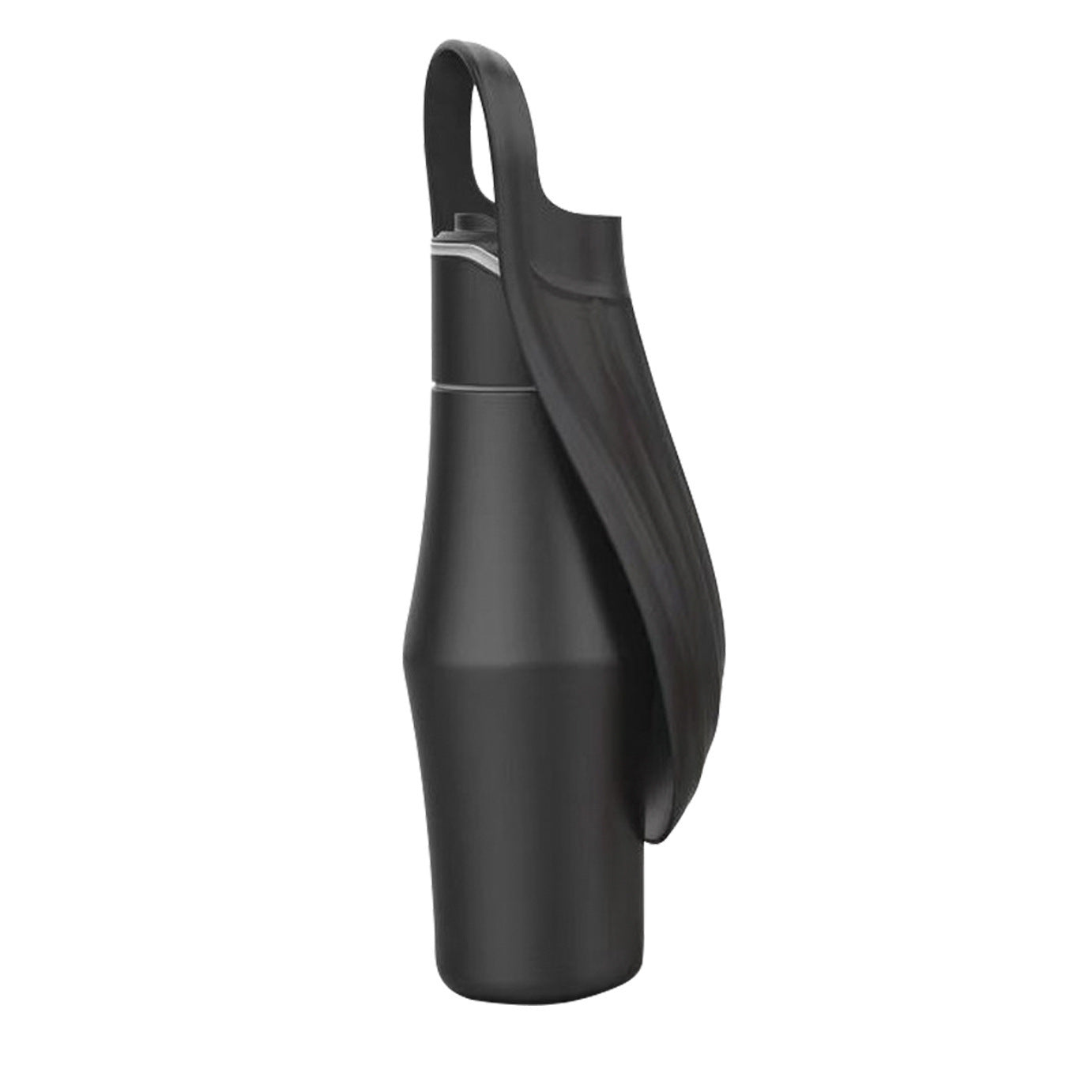 Soft Silicone Leaf Design Dog Water Bottle