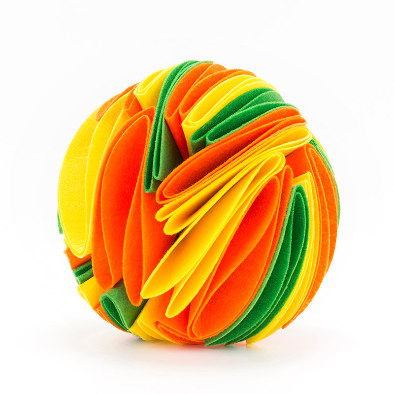 Foldable Dog Snuffle Ball – IQ Boosting Training Toy