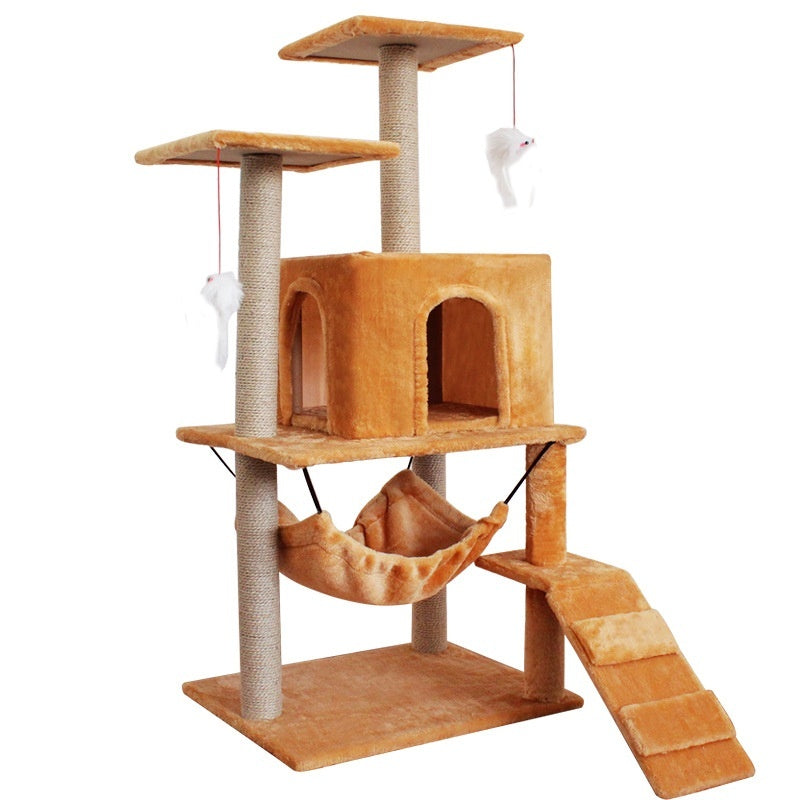 Cat Climbing Tree with Scratching Post