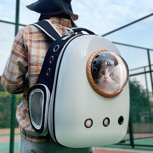 Plus-Sized Space Capsule Pet Backpack