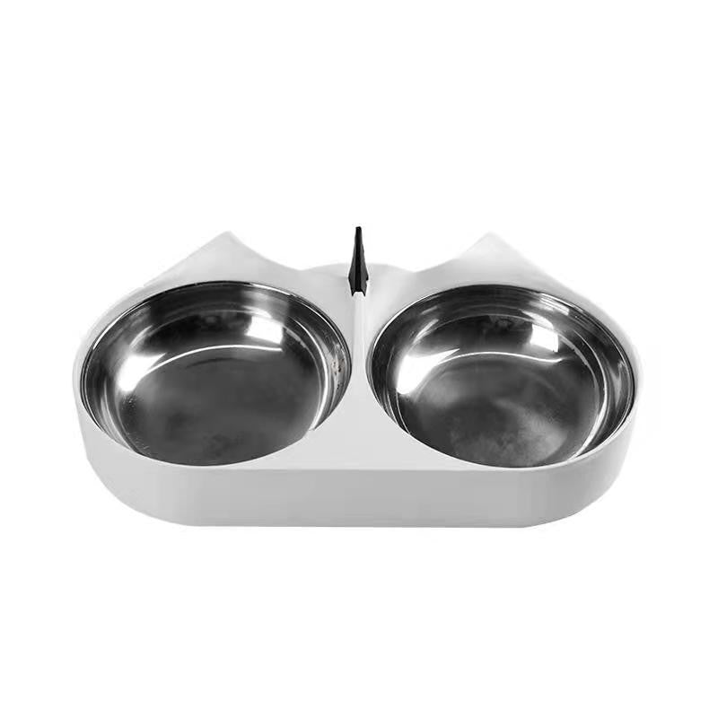Capsule Automatic Cat Feeder with Double Bowl