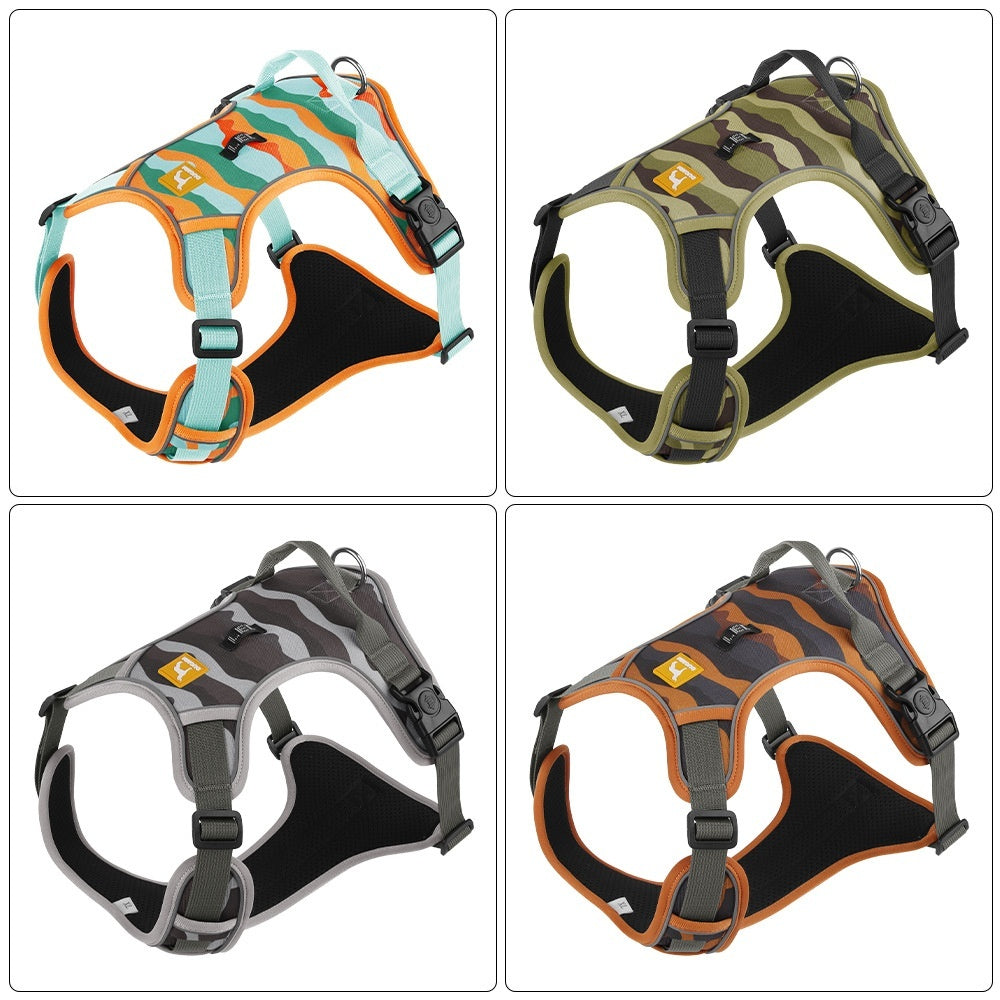 Reflective Dog Chest & Back Harness