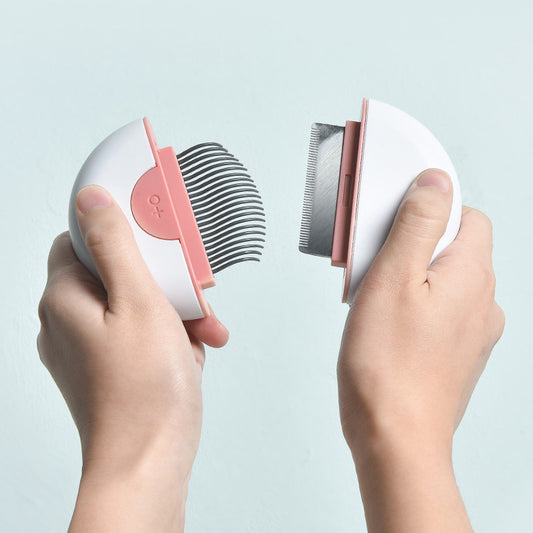 Steel Deshedding Brush for Matted Hair