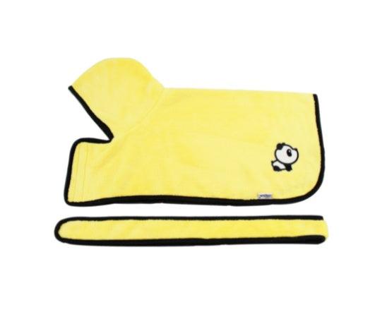 Absorbent Microfiber Pet Bathrobe