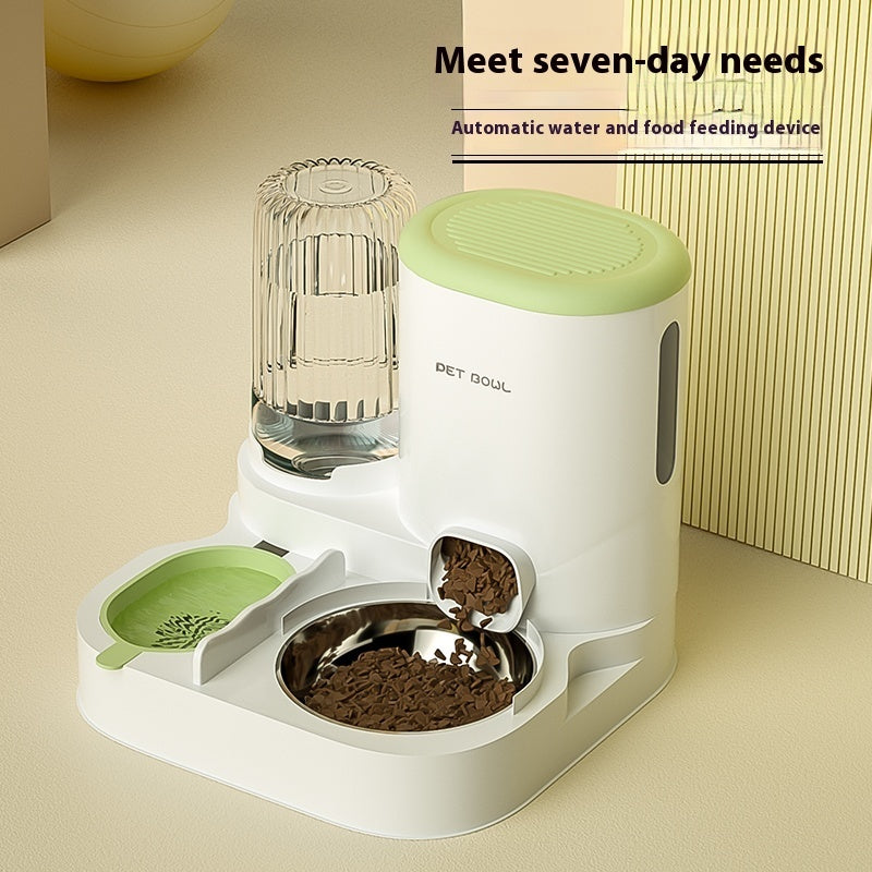 Automatic Cat Feeder and Water Fountain