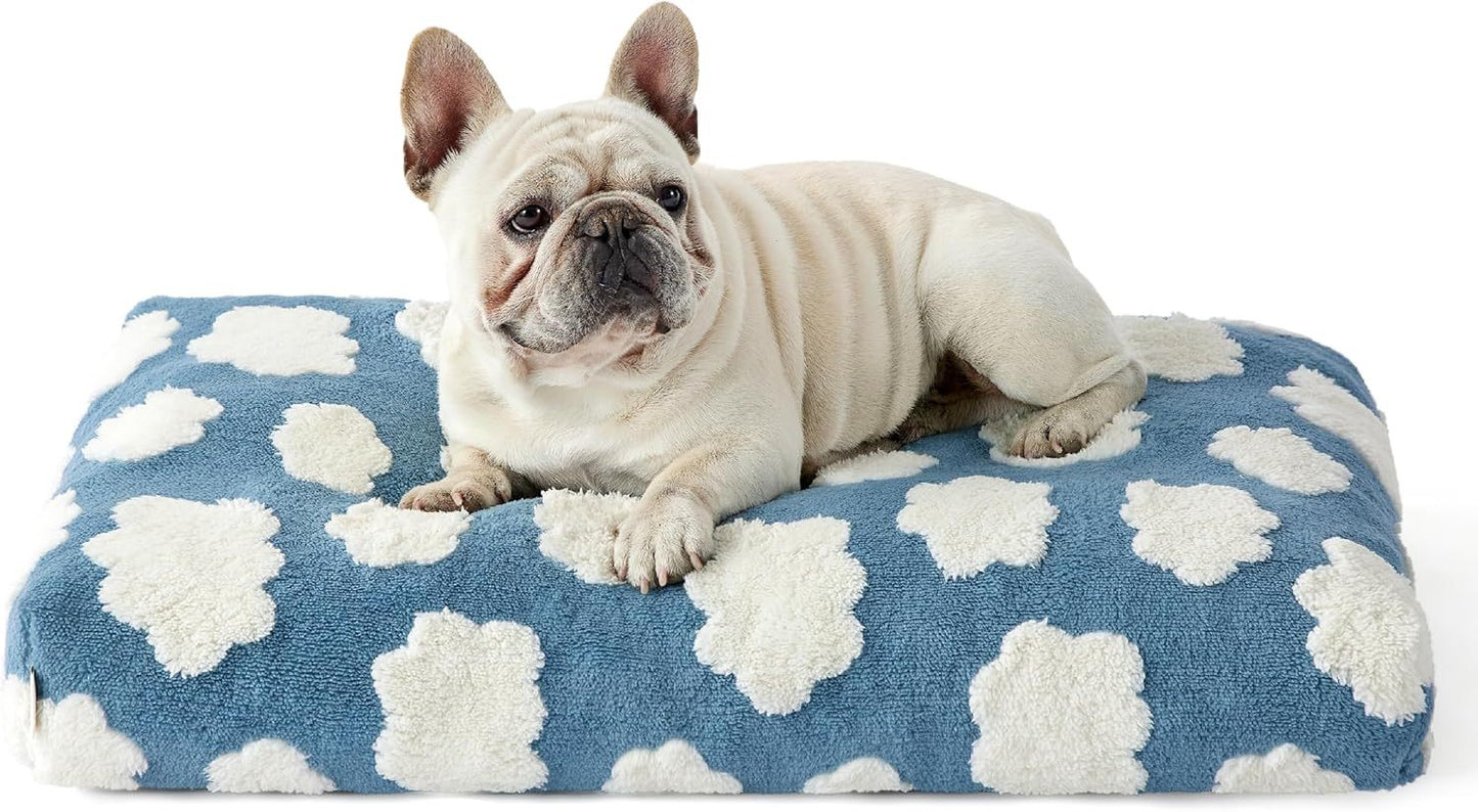 Large Dog Bed with Thick Shredded Foam