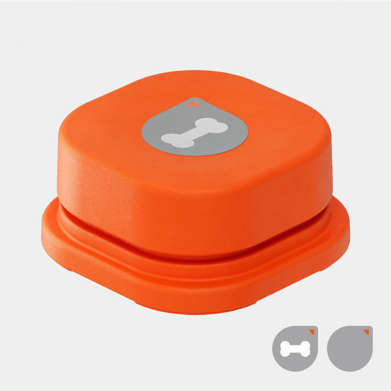 Pet Talking Button Toy – 4 Colors, Recordable & Interactive
